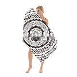 Printed Logo Square Beach Towel Sand Free For Summer Swimming thumbnail-4