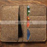 Factory Wholesale Custom Colorful Little Felt Wallet Card Organizer, Cute Card Passport Holder Coin Wallet thumbnail-6
