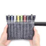 1Pc Portable Felt 8 Slots Stylus Pencil Case / Pen Holder / Pen Pouch thumbnail-7