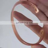 Blanks Copper Bracelet Health Benefits Magnetic Pure Copper Bangle thumbnail-1