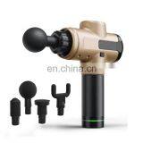 New 4 Head Attachments Quick Rechargeable Body Vibration Massage Gun thumbnail-5