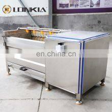 LONKIA Rhizomatous Vegetables Brush Peeler Machine Washing Peeling Machine Nigeria Cassava Emery Roller Peeler Machine thumbnail-3