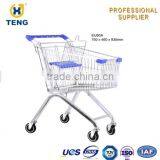 EU Style 180L Unfolding Mesh Supermarket Rolley thumbnail-2