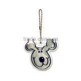 Plastice PVC Reflective Key Chain Safety Hanger for Bag thumbnail-5