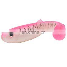 Byloo Fish Lure Black Body Gold Tail 7cm 14g Fishing Lures for Bass