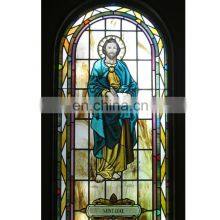 Custom Pictures Patterns Church Art Glass Insulated Tempered Tiffany Decorative Stained Glass Panels thumbnail-4