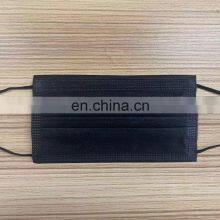 Manufacture Black Disposable Face Mask 3 Layer Facemask Level 1 thumbnail-3