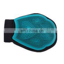 Pet Dog Hair Hand Brush Remover Silicone Remover Deshedding Brush Pet Gloves thumbnail-2