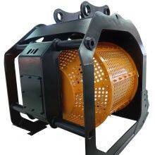 Excavator Attachments Rotary Screening Bucket Construction Screening Bucket for Sale thumbnail-4