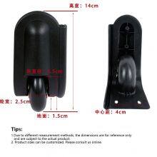 Factory Wholesale Travel Suitcase Casters Metal Axle Cores PU Wheels, Wear-resistant Anti Slip Suitable for Suitcases thumbnail-3