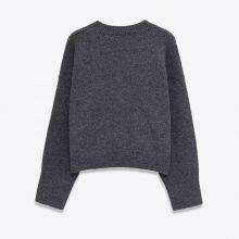 2025 New Fashionable and Elegant Women's Soft Knit Button-Up Top thumbnail-3