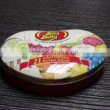 Food Grade Hinged Lid Special Shape Tin Box thumbnail-1