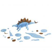 OEM/ODM 3D Stegosaurus Jurassic Dinosaurs Puzzle Model Kit DIY Dino Paper Building Puzzle Gifts Toys Kit for Gift Shop Education,Stationery thumbnail-1