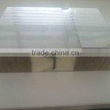 z Lock/t&g/pu Edged Rock Wool Sandwich Panel for Pre-engineered Steel Buildings