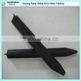 Rail Steel Black Bitumen Coated Protect Fence Used High Quality t & l Post