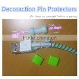 DIY Carton Spiral Protector USB Multi Charger Data USB Cable for IOS thumbnail-2