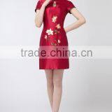 2015 Ladies New Fashion Casual Embroidered Dress thumbnail-2