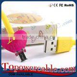 Wholesale High Quality LED Light-Up Flat Charger Micro USB Cables Wires thumbnail-5