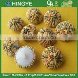 High Quality Cord Barided Fabric Covered Button -- F1533 thumbnail-1