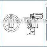 Hot! Two Spoke Handwheel for Mechanical