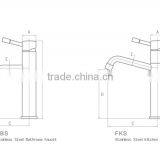 Lead Free Iso 9001 Bathroom Stainless Steel Health Faucet thumbnail-5