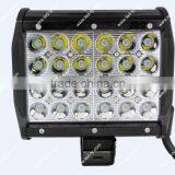 72W Cheap LED Light Bars Aluminum Housing LED Driving Light Bar 6.5 Inch LED Work Light Bar