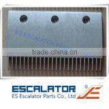 24T Escalator Aluminum Comb Plate For Thyssen Escalator Spare Parts
