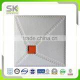 Modern Design Flower PU Faux Leather Wall Panel thumbnail-2