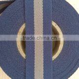 Customized Width Plain Herringbone Twill Cotton and Polyester Jacquard Belt