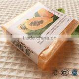 High quality daily facial and body soap bar 110g with pawpaw essence