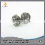 Leather Crystal Rhinestone Decoration Custom Metal Rivet thumbnail-2