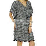 Cotton Solid Color Short Kaftan Abaya Maxi Dress Sexy Nighty Manufacturer thumbnail-2