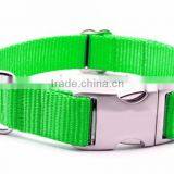 Metal Buckle Pet Dog Collar With Laser QR Code thumbnail-2
