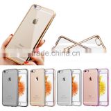 2015 new arrival Premium electroplate TPU case for iphone 6/6S and 6Plus/6SPlus