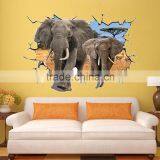 Custom Cartoon Room Decor 3D Vinyl Wall Stickers/living Room Decorative Wall Sticker thumbnail-3