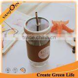 20oz Drinking Mason Glass Jar With Standard Mason Lid thumbnail-4