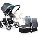 Baby Aluminum Stroller 3 in 1 Europe Standard EN1888 Push Chair thumbnail-2