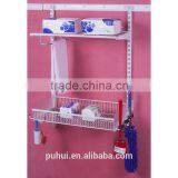 Multi Functional Wall Mounted Cleaning Products Organizer Rack