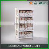 Children Toys Storage Wooden Drawer Cabinets thumbnail-1