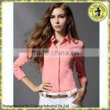 Invisible Buttons Hot Girl Office Shirt For Brazil Female thumbnail-3