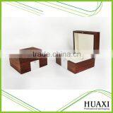 High Quality Wooden Grainy Paper Wood Watch Box