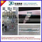 Ceramic Membrane Pilot Plant for Treatment of Laundry Effluent