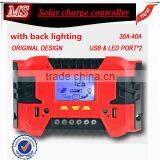 LCD 30A Solar Panel Regulator Charge Controller 12V 24V thumbnail-3