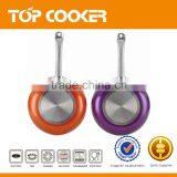 Aluminum Ceramic Frying Pan With Stainless Steel Handle thumbnail-3