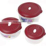Round Microwave Oven Box(3pcs)