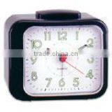 Plastic old fashion table square bell alarm clock