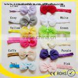 Mix Colors Chiffon Bowknot Top Baby Headband Wholesale Supplier's Choice thumbnail-6