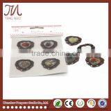 Self Adhesive Metal Epoxy Sticker For Decoration