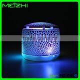 Pocket size romantic portable bluetooth speaker with led light