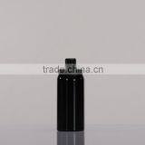 140ml Cylinder Black Aluminum Essential Olive Oil Bottle With Lid Pump thumbnail-2